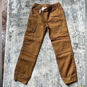 Cat & Jack cognac cargo pants (14)